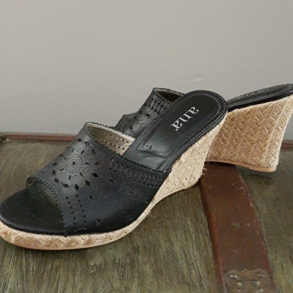 Size 7.5 Women's Ana Espadrille Wedge Sandals